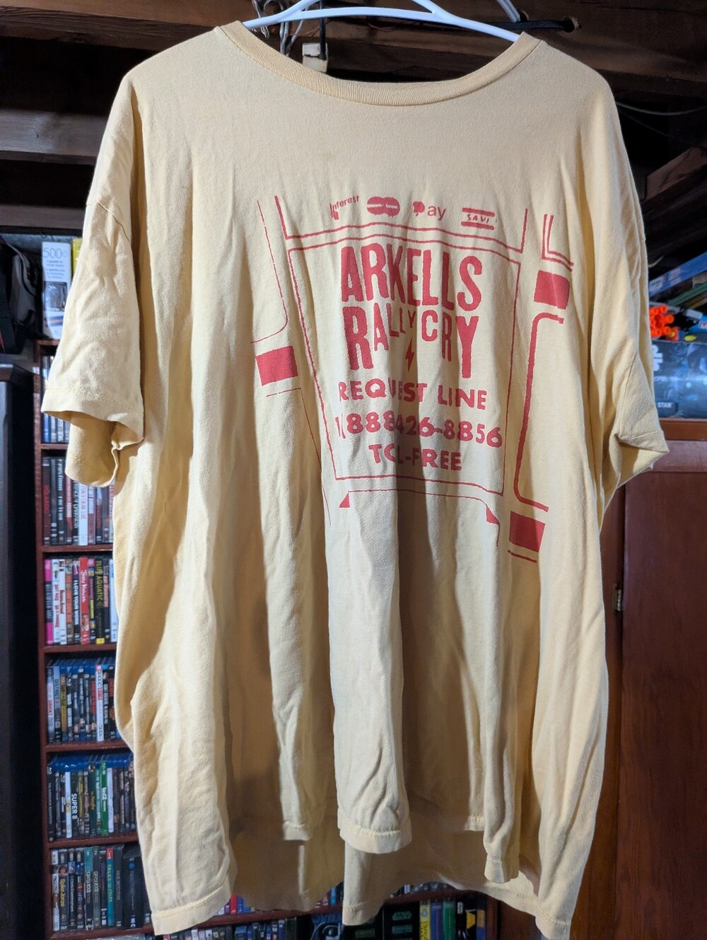 Arkells Rally Cry Tour tee size 2XL